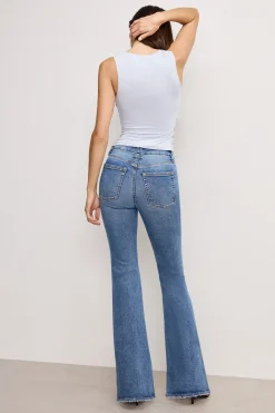 always fits good legs flare jeans