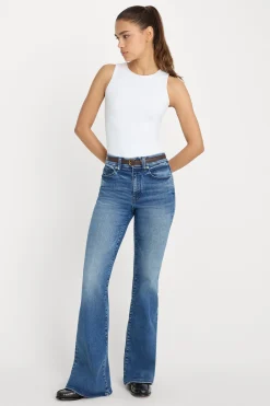 always fits good legs flare jeans