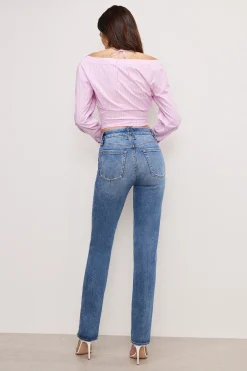 always fits good legs straight jeans long