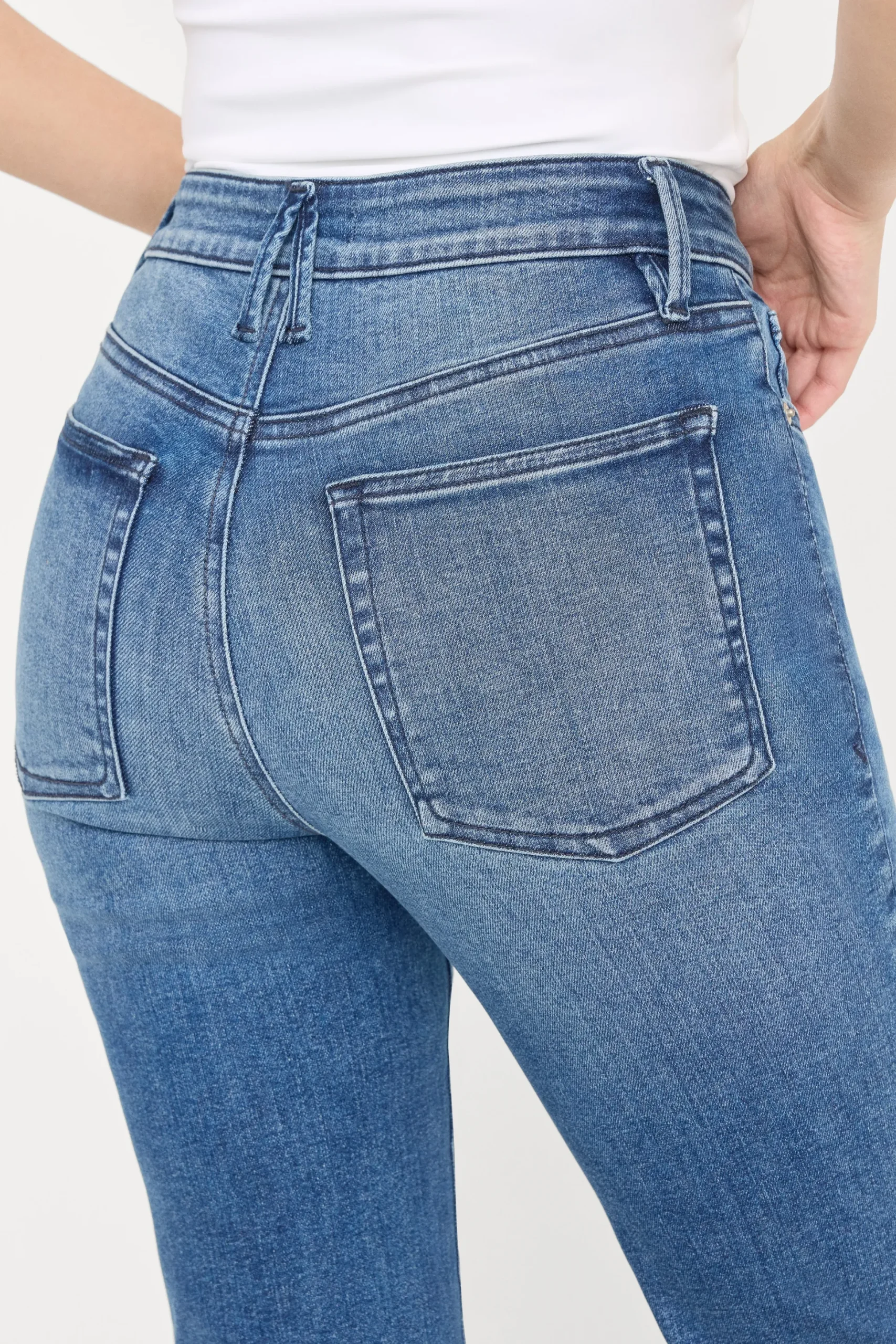 always fits good petite flare jeans