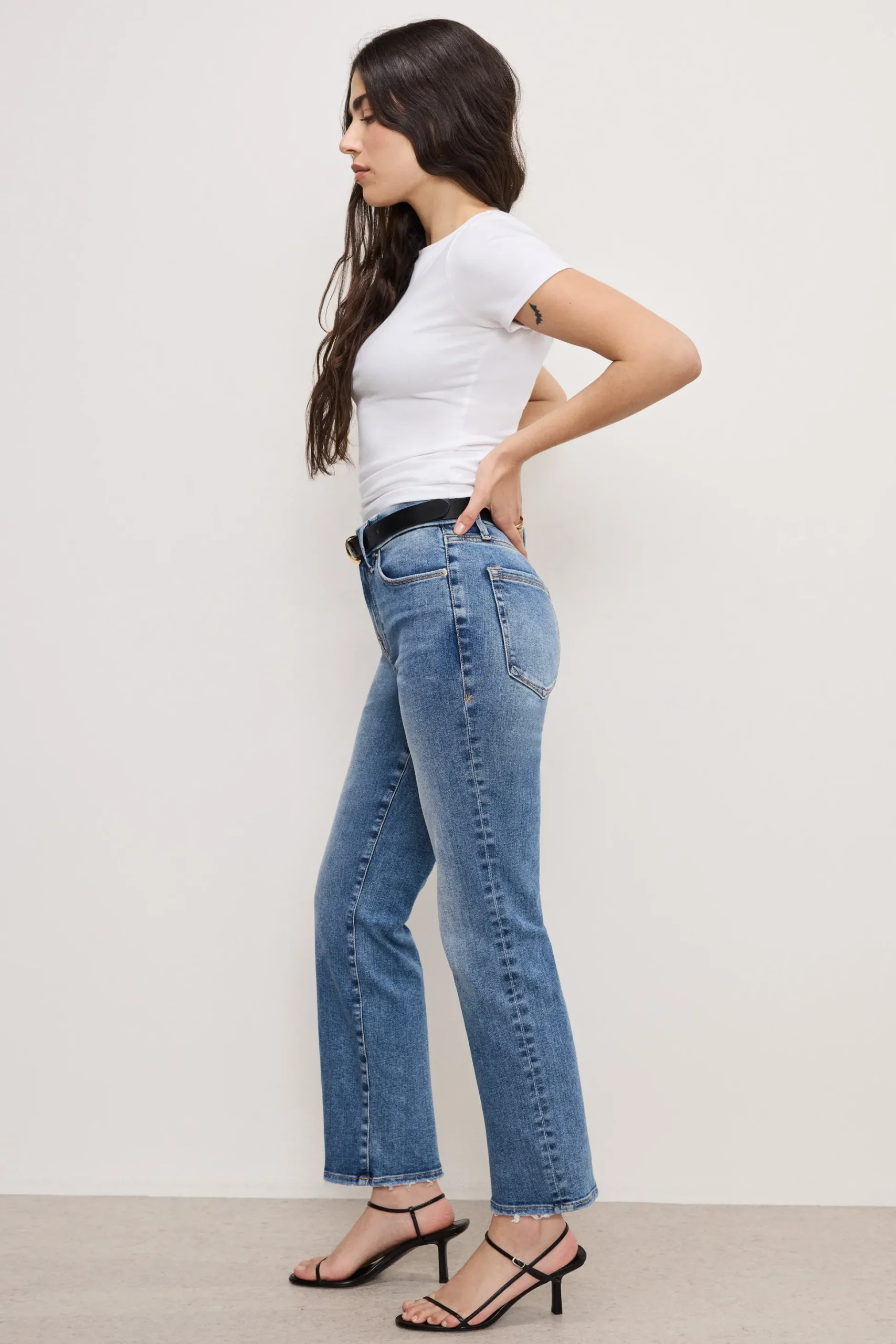 always fits good petite straight jeans