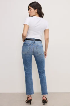 always fits good petite straight jeans