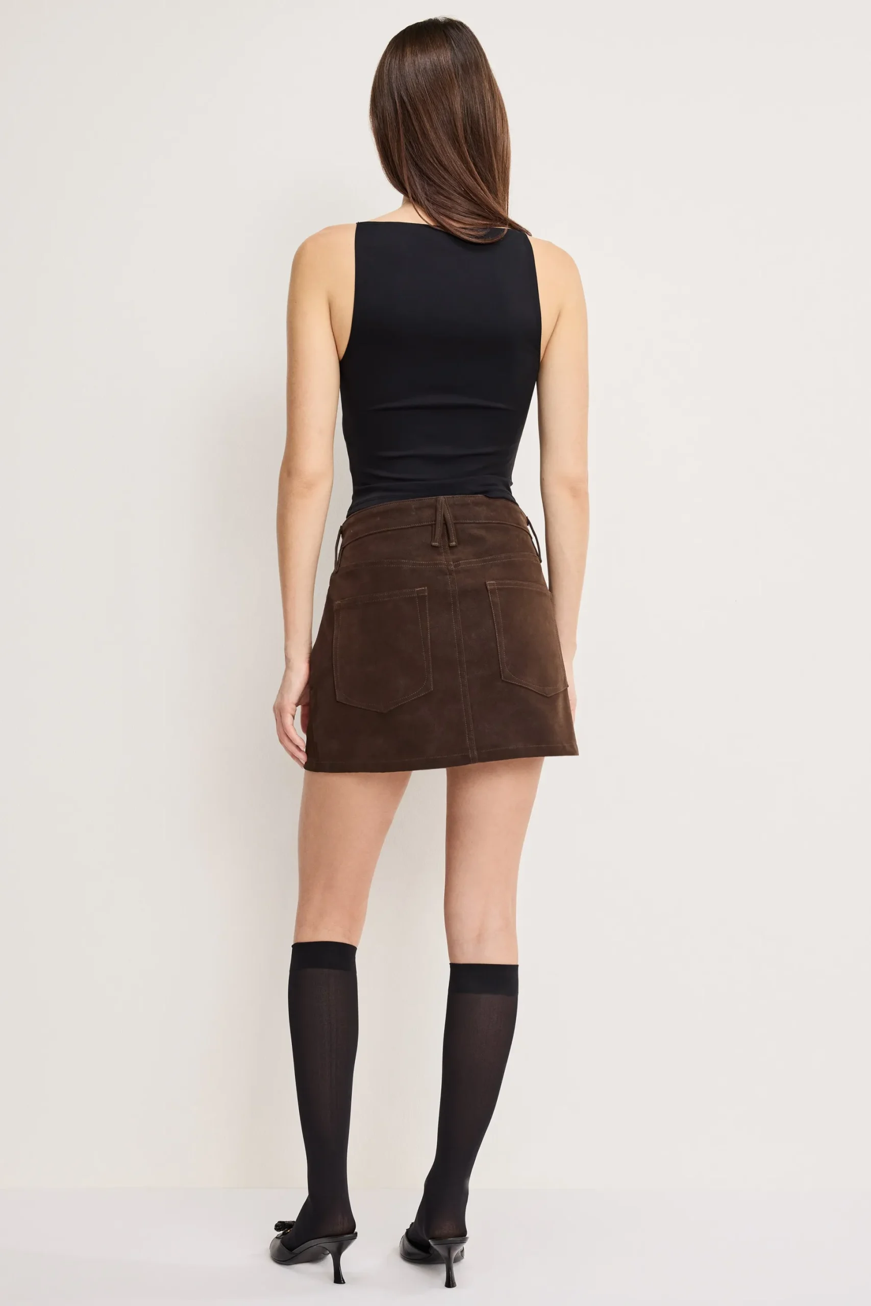 better than suede good 90s mini skirt