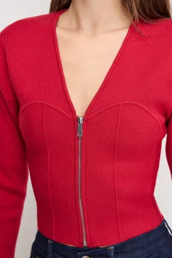 bustier sweater
