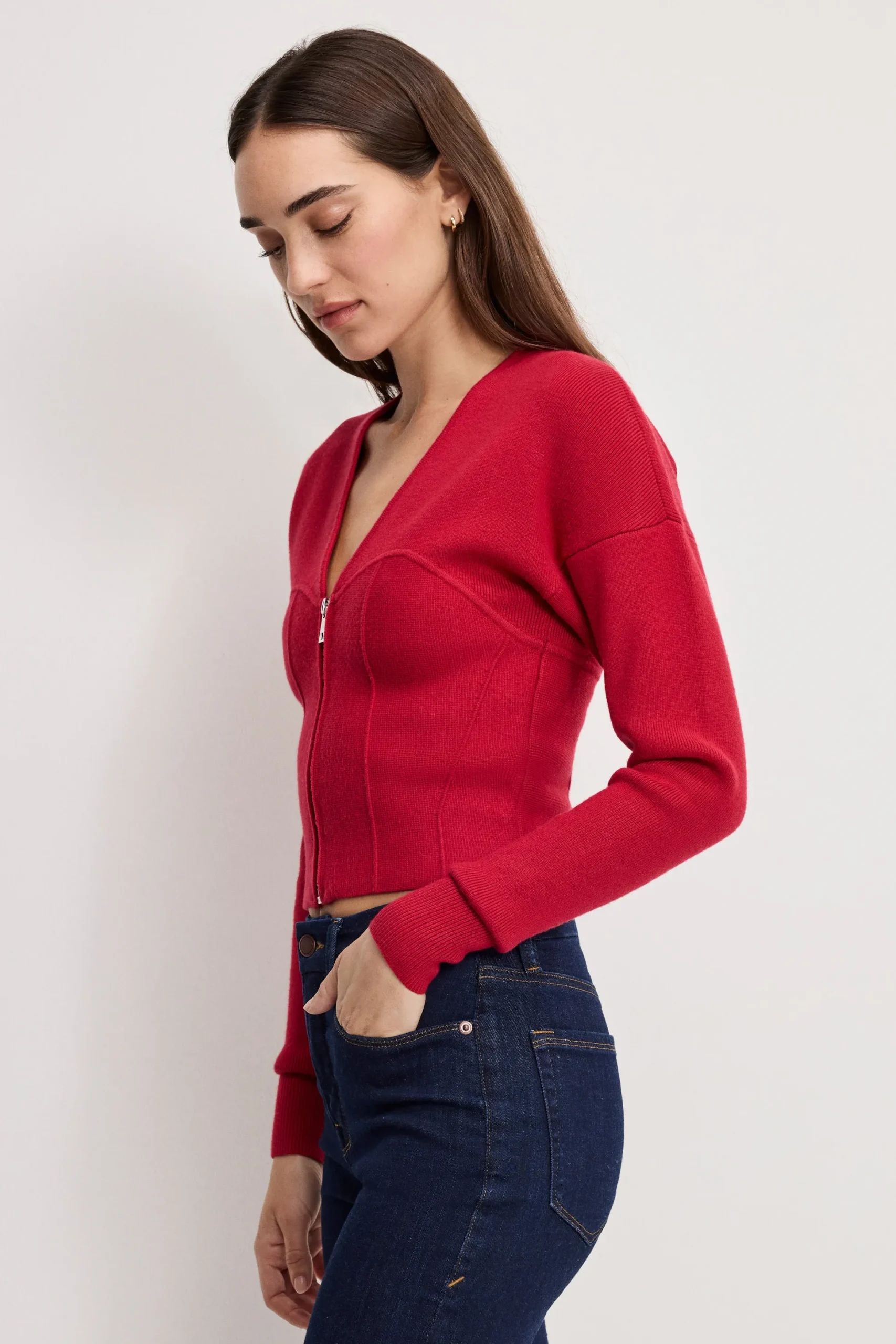 bustier sweater