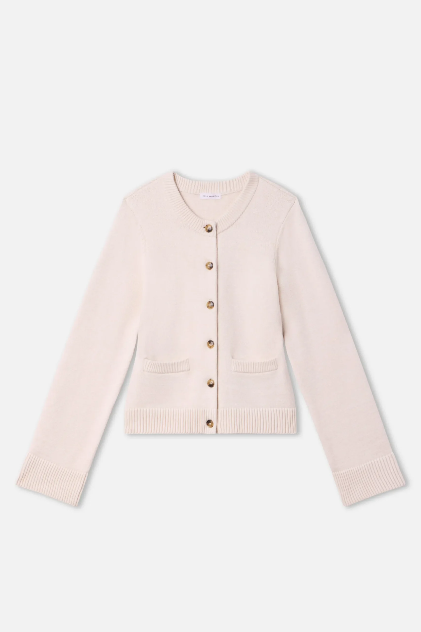 button front knit cardigan