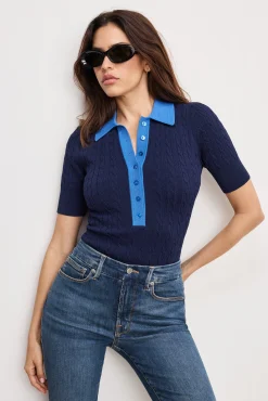 cable knit bodysuit