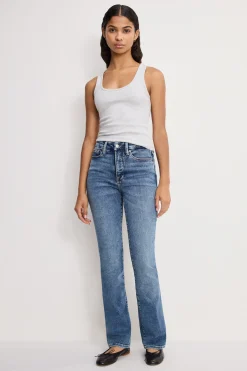 compression good classic bootcut jeans