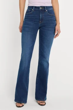 compression good legs flare jeans