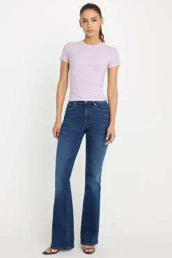 compression good legs flare jeans