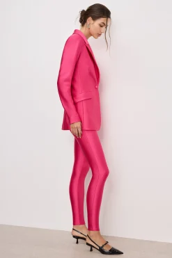 compression shine good waist leggings