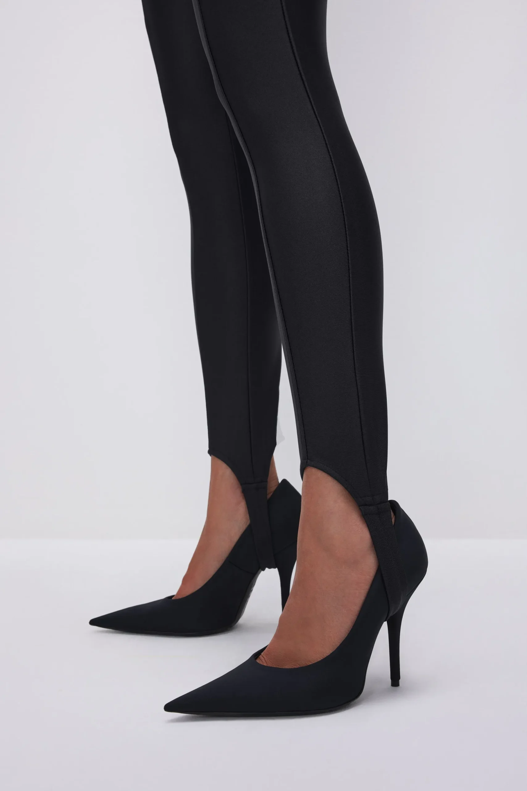 compression shine stirrup leggings