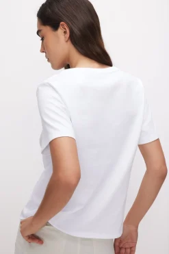 cotton classic v-neck tee