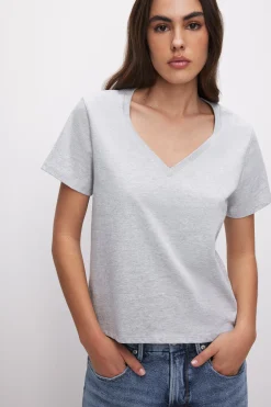 cotton classic v-neck tee