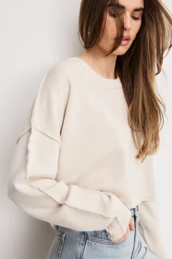 cozy knit crew neck