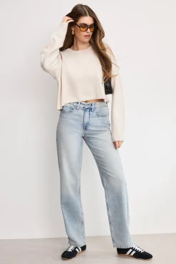 cozy knit crew neck