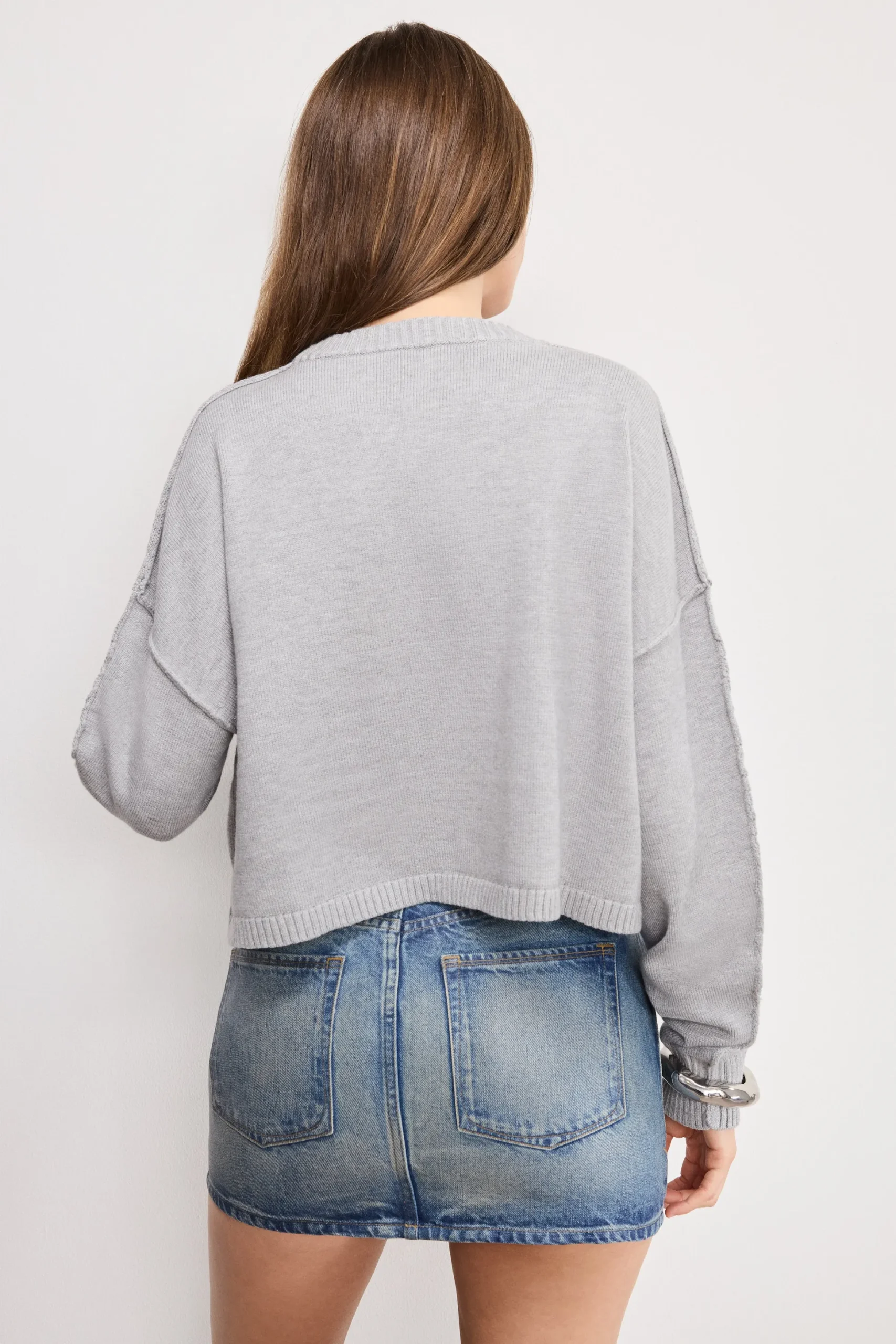 cozy knit crew neck