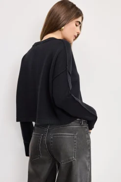 cozy knit crew neck
