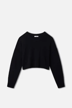 cozy knit crew neck