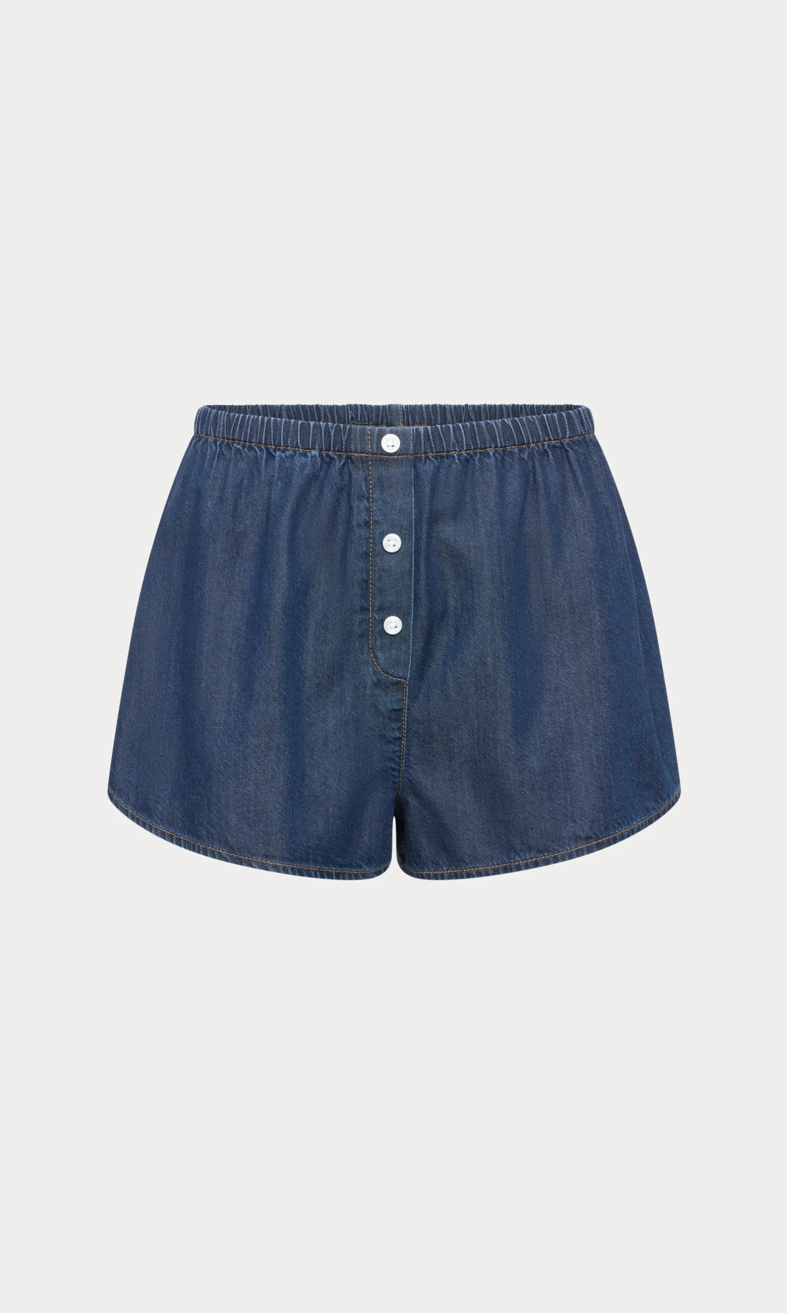 denim boxer shorts