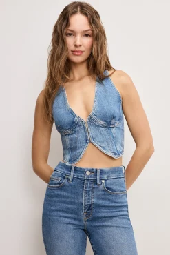 denim vest