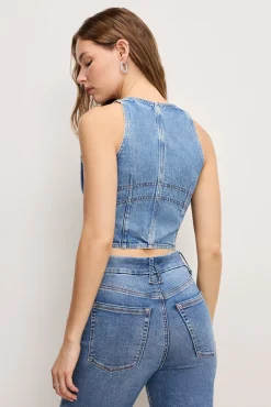 denim vest
