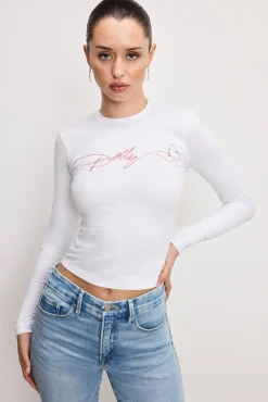 dolly butterfly super stretch long sleeve