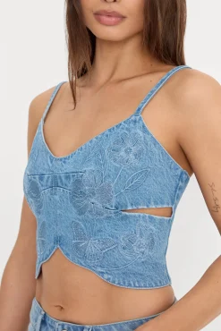 dolly butterfly top