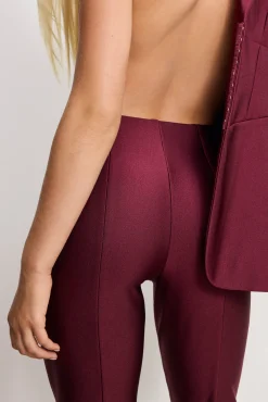 dolly compression shine pull on pants