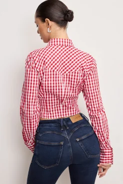 dolly country corset shirt