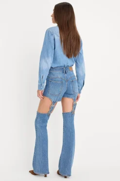 dolly joleans bootcut high rise jeans