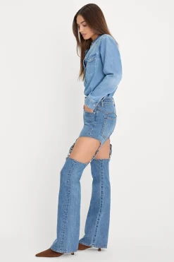 dolly joleans bootcut high rise jeans
