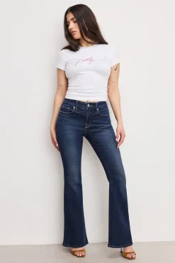 dolly joleans petite flare jeans