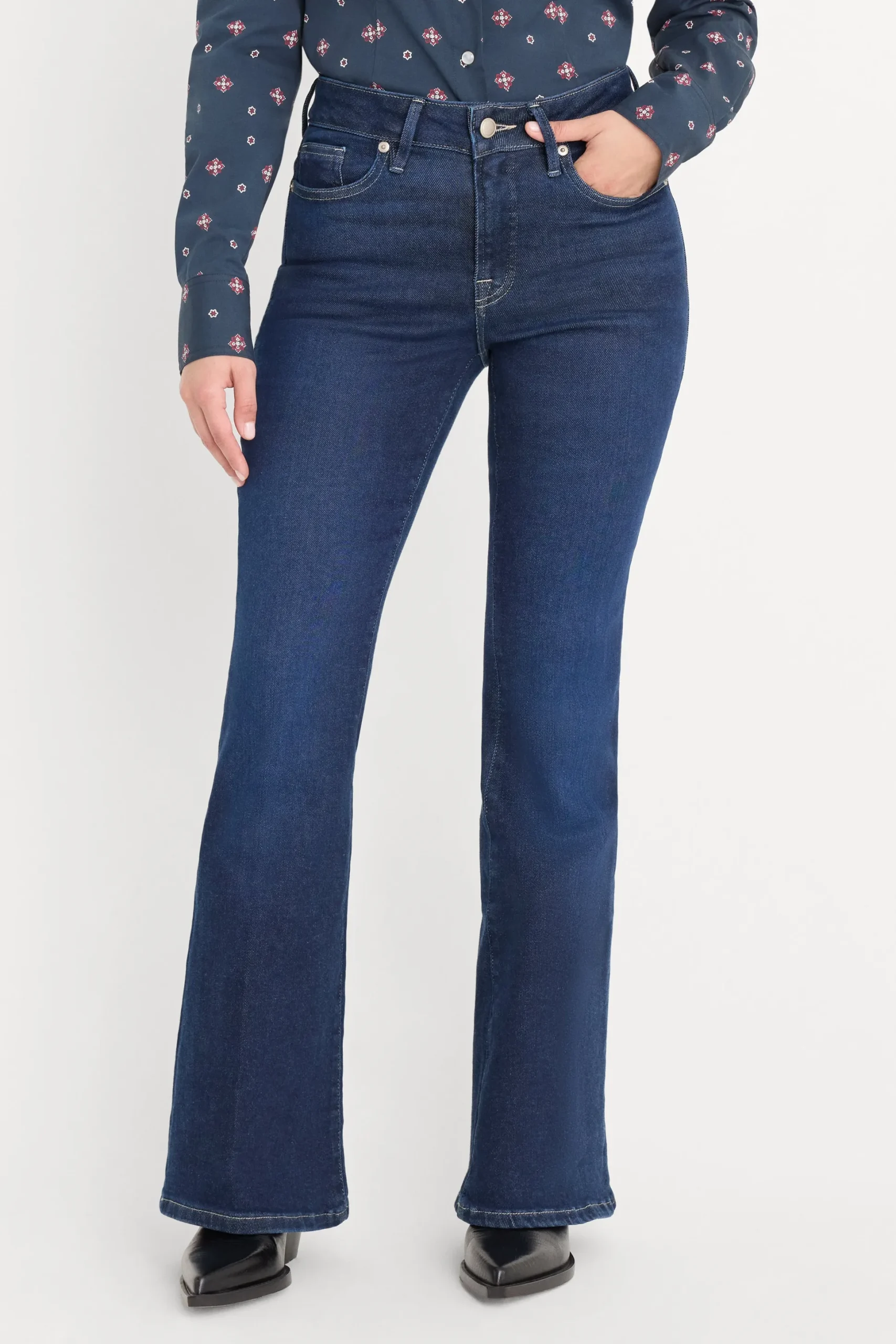 dolly joleans petite flare jeans
