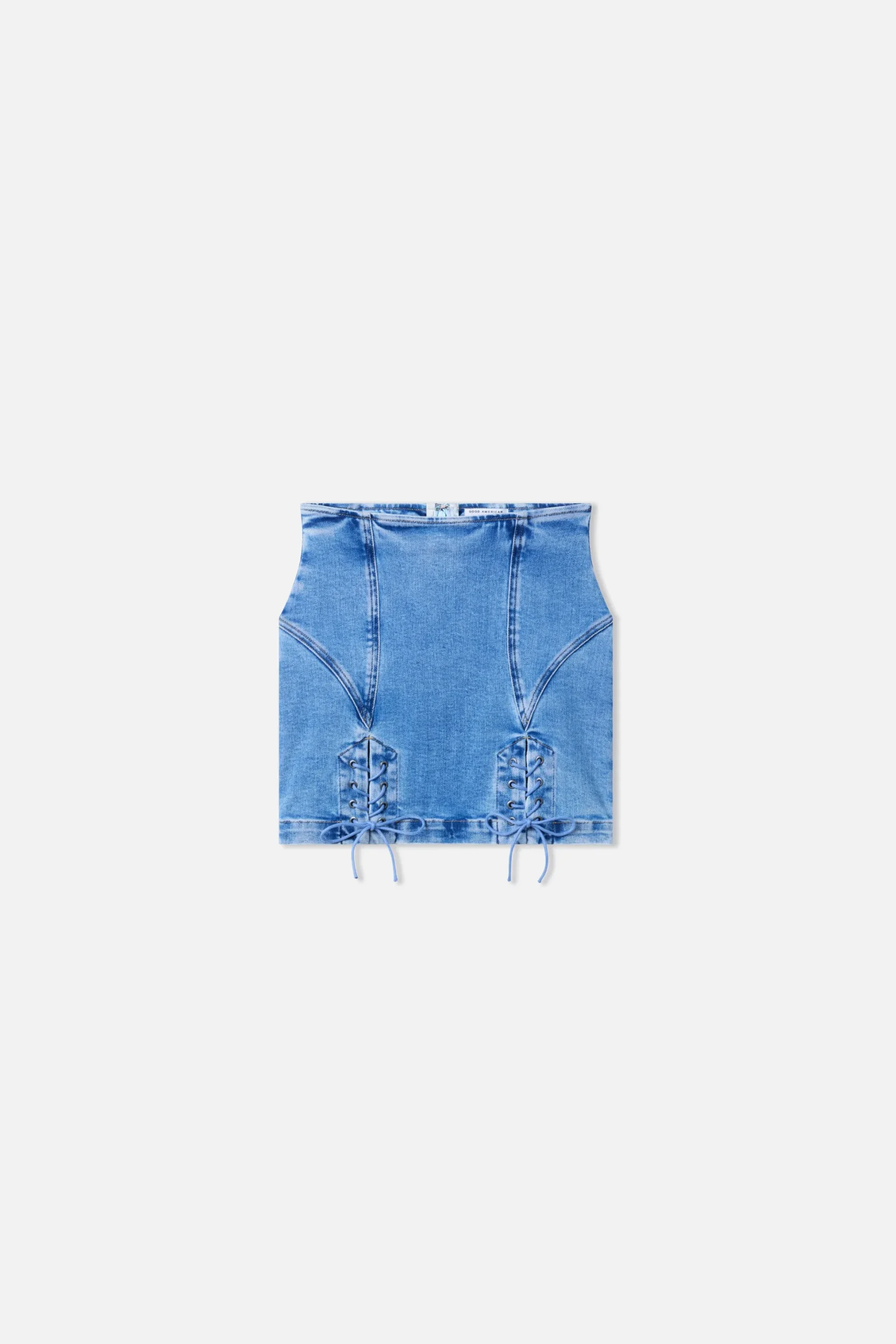 dolly lace up mini skirt
