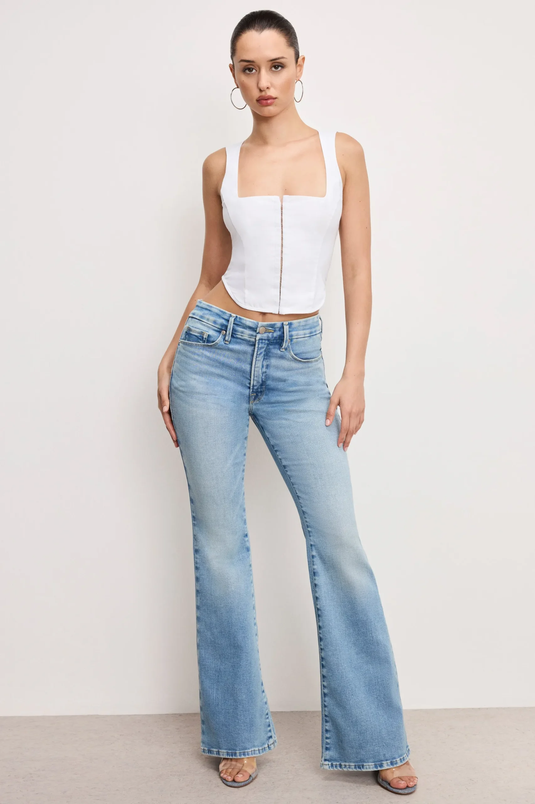 dolly poplin bustier