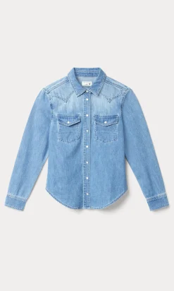 dolly slim fit denim shirt