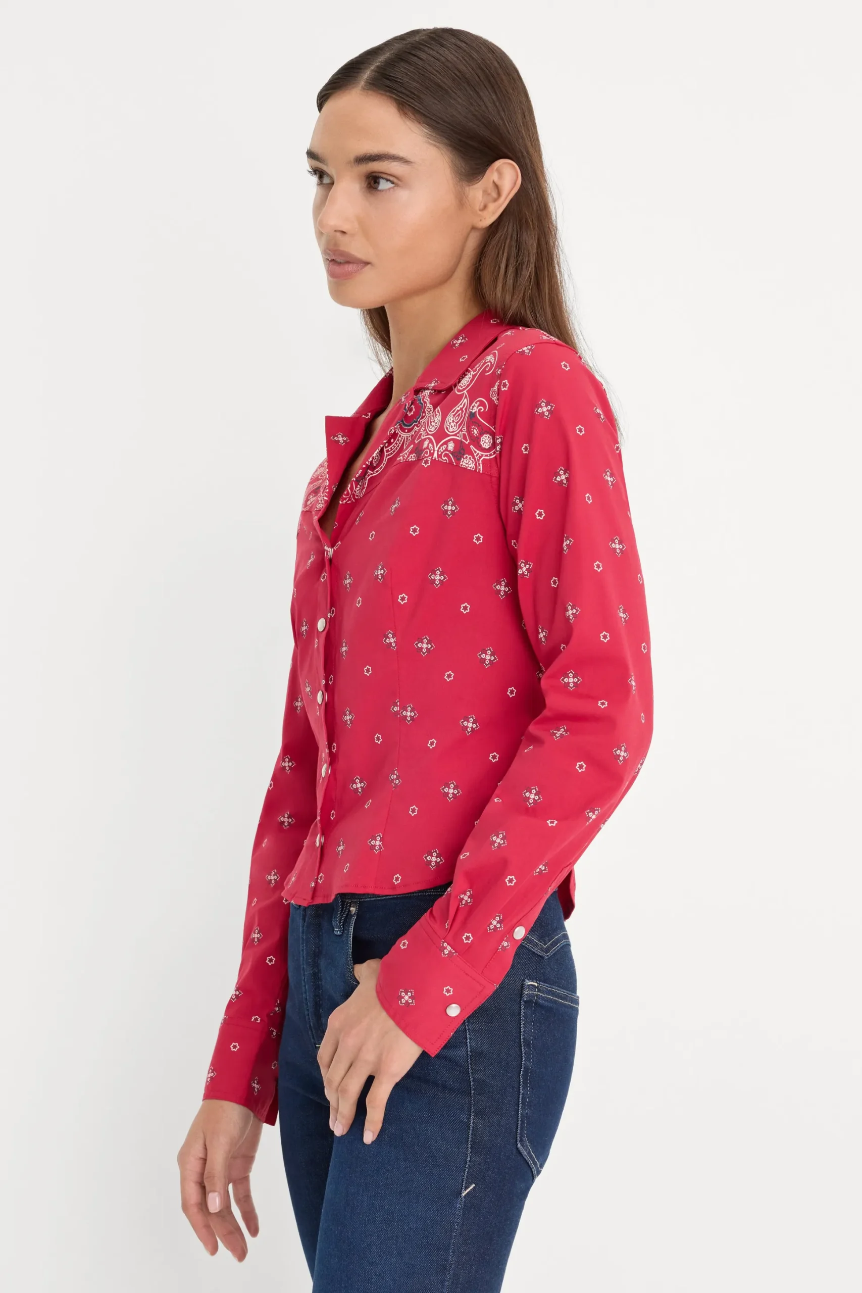 dolly tailored poplin shirt