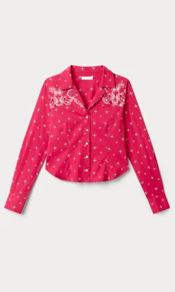 dolly tailored poplin shirt