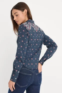 dolly tailored poplin shirt
