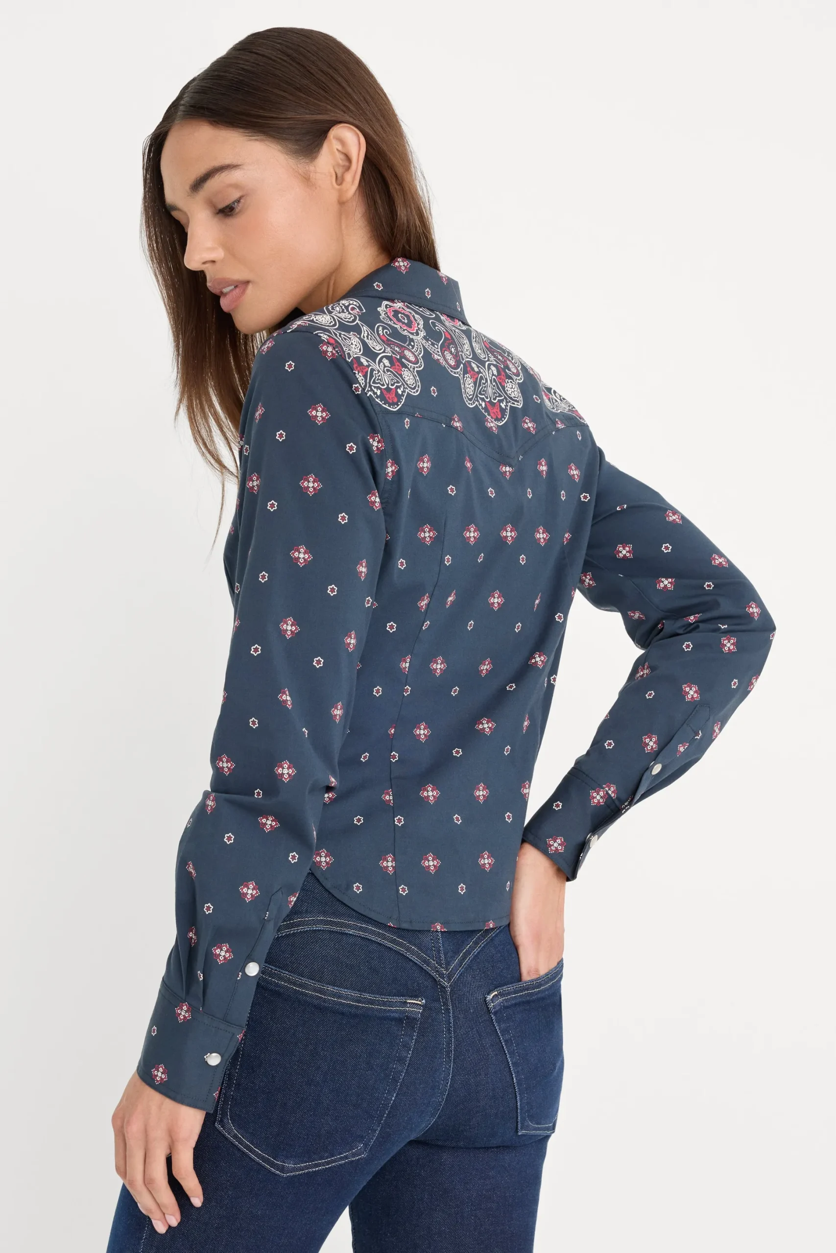 dolly tailored poplin shirt