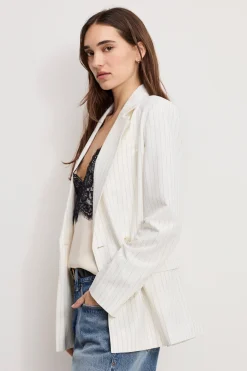 essential suiting belted blazer