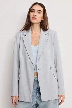 essential suiting belted blazer