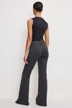 essential suiting flare trousers