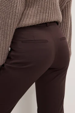 essential suiting flare trousers