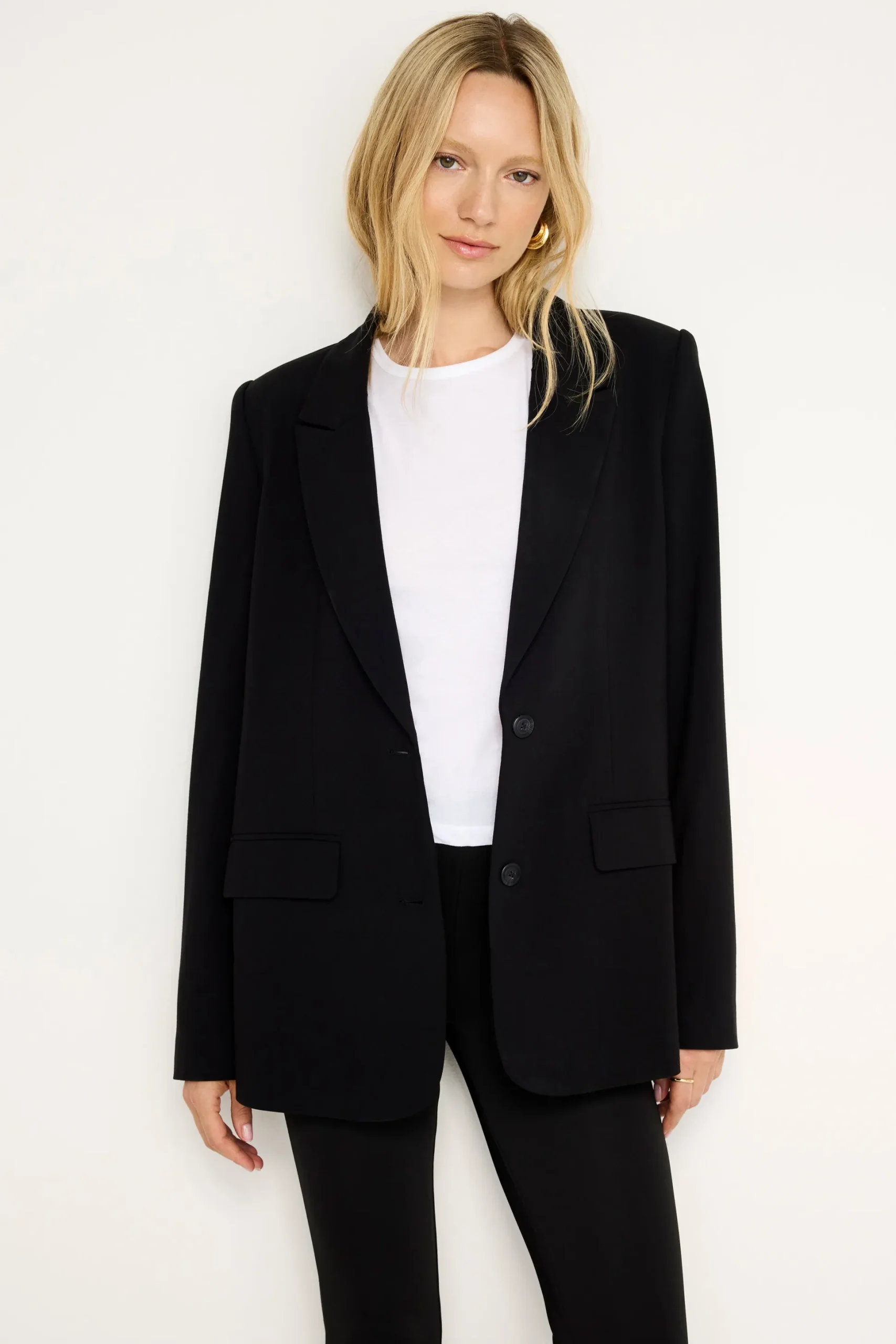 essential suiting oversized blazer
