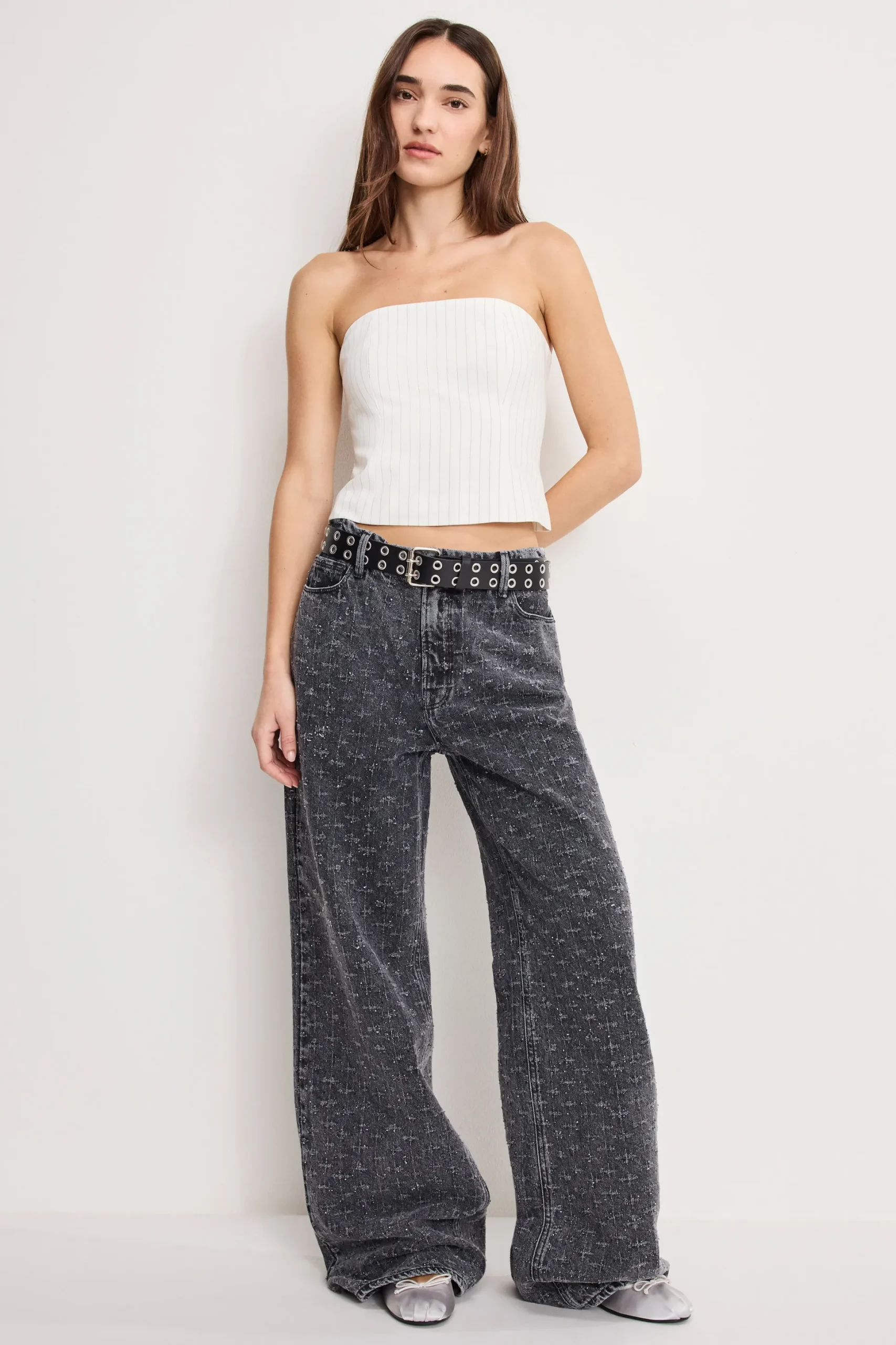 essential suiting strapless top
