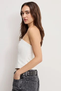 essential suiting strapless top