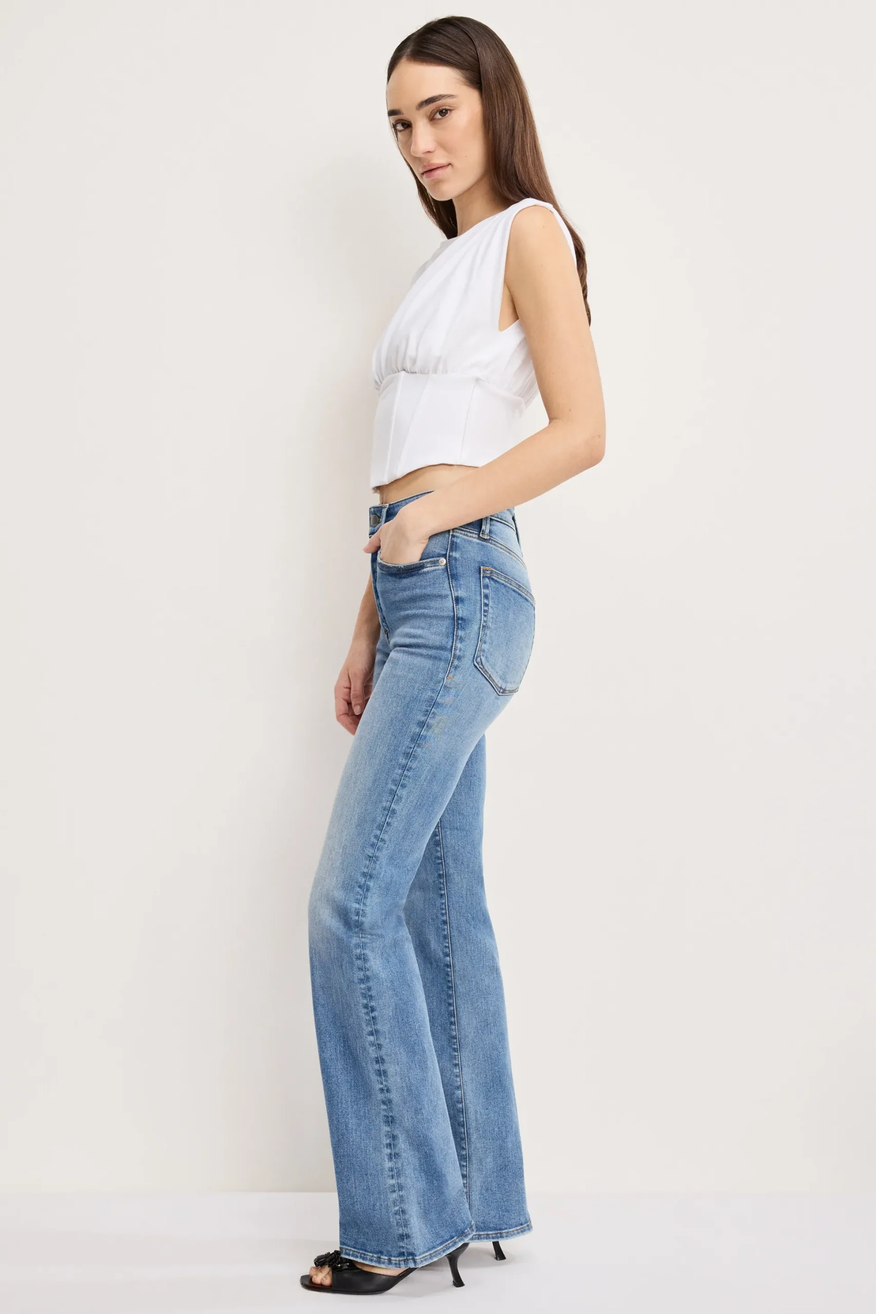 good classic bootcut jeans