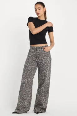 good ease leopard jeans